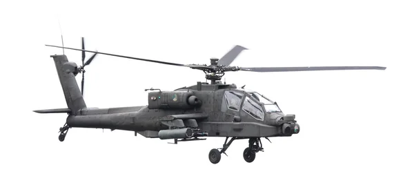ЛИБУАРДЕН, НИДЕРЛАНДЫ - 11 июня 2016 года: Boeing AH-64 Apache — стоковое фото