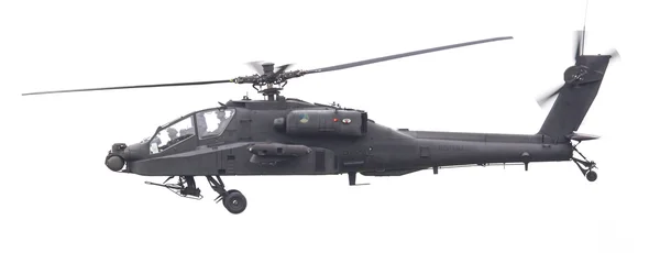 LEEUWARDEN, PAESI BASSI - 11 GIU 2016: Boeing AH-64 Apache — Foto Stock
