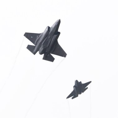 Leeuwarden, Hollanda - 11 Haziran 2016: F-35 yıldırım II f