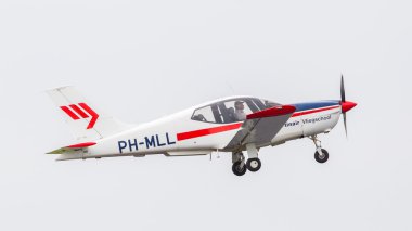 Leeuwarden, Hollanda - 11 Haziran 2016: Socata Tb-20 Trinid