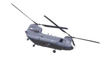 Leeuwarden, Hollanda - Juni 11 2016: Ch-47 Chinook askeri h