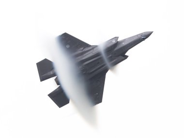 Leeuwarden, Hollanda - 11 Haziran 2016: Hollandalı F-35 yıldırım
