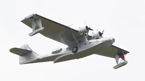LEEUWARDEN, NETHERLANDS - JUNE 11: Consolidated PBY Catalina in — Stock Photo, Image
