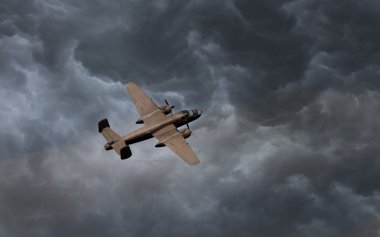 İşaretsiz bombacı uçan