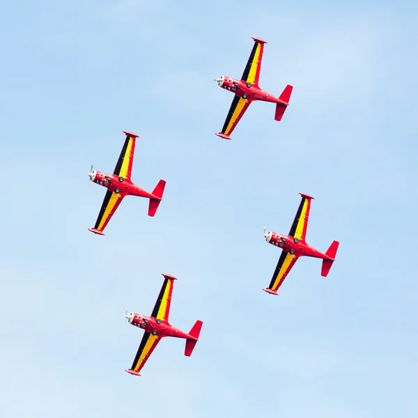 Leeuwarden, Nederländerna - 10 juni 2016: Belgien Red Devils — Stockfoto