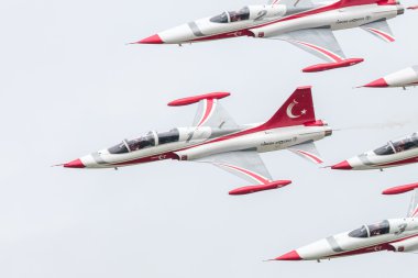 Leeuwarden, Hollanda - 10 Haziran 2016: Türk Hava Kuvvetleri D