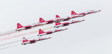 Leeuwarden, Hollanda - 10 Haziran 2016: Türk Hava Kuvvetleri D