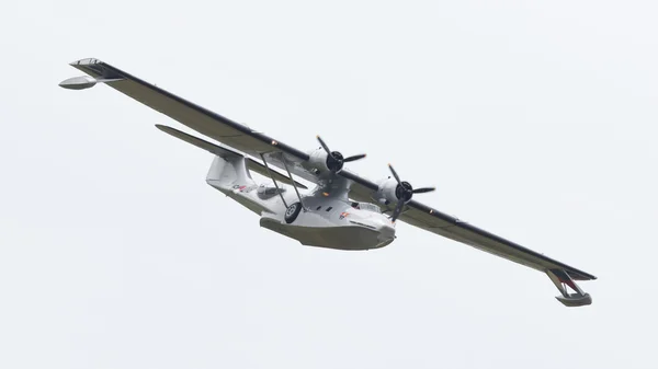 LEEUWARDEN, NETHERLANDS - 10 IUNIE: Consolidated PBY Catalina in — Fotografie, imagine de stoc