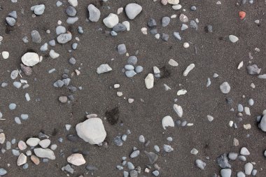 İzlanda 'daki Kara Kum Sahili