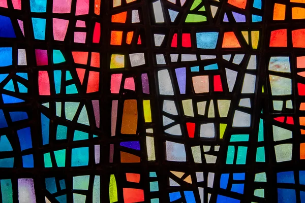 Image of a multicolored stained glass window — Stock Photo, Image