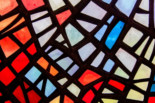 Imagen de una vidriera multicolor —  Fotos de Stock