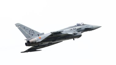 Leeuwarden, Hollanda - 10 Haziran: İspanyol Hava Kuvvetleri Eurofig