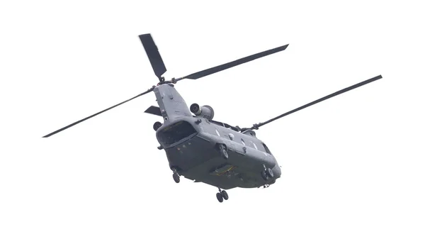 LEEUWARDEN, PAÍSES BAJOS - 11 DE JUNIO DE 2016: Chinook CH-47 military h —  Fotos de Stock