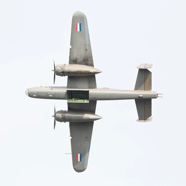 吕、 荷兰-6 月 10 日︰ Ww2 B-25 米切尔轰炸机 — 图库照片