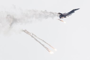 Leeuwarden, Hollanda-Haziran 10, 2016: Belçika - Hava Kuvvetleri G