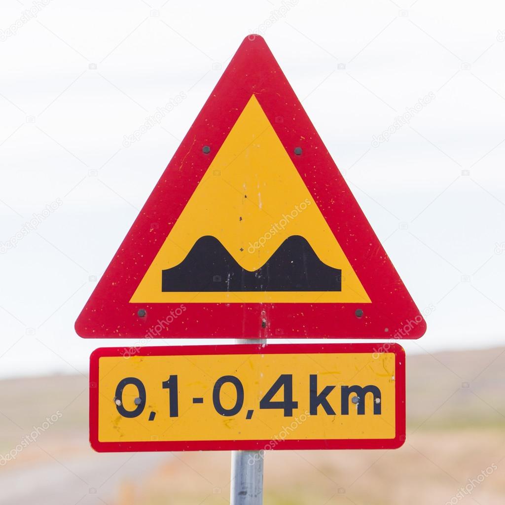 Speed bumps ahead - Iceland