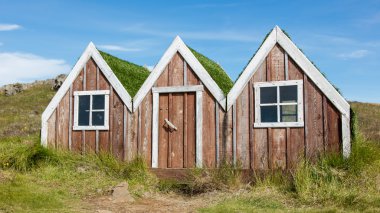 İzlanda'daki küçük oyuncak elf evi