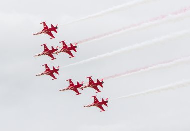 Leeuwarden, Hollanda - 10 Haziran 2016: Türk Hava Kuvvetleri D