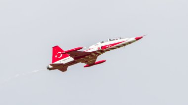 Leeuwarden, Hollanda - 10 Haziran 2016: Türk Hava Kuvvetleri D