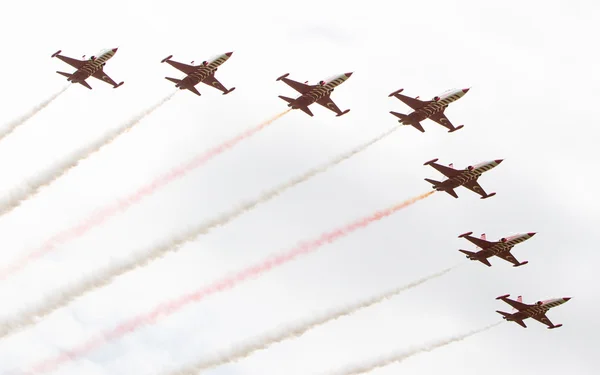 Leeuwarden, Hollandia - 2016. június 10.: Török légierő D — Stock Fotó