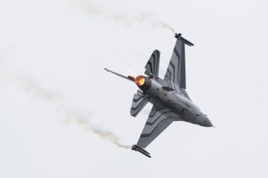 Leeuwarden, Hollanda-Haziran 10, 2016: Belçika - Hava Kuvvetleri G