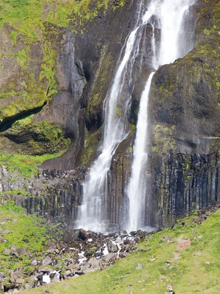 Close-up view of a water fall — Stock Photo, Image