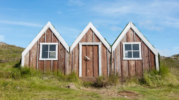 Piccola casa elfo giocattolo in Islanda — Foto Stock