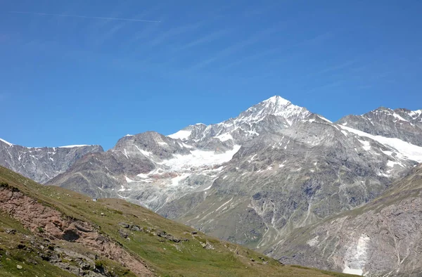 Alrededores Zermatt Suiza Montañas Ríos Nieve —  Fotos de Stock
