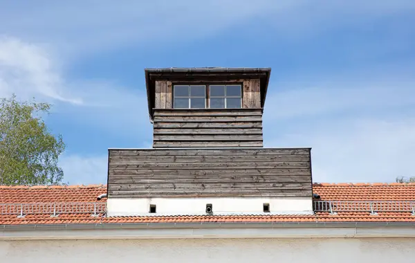 Dachau Németország 2020 Július Bejárat Dachaui Koncentrációs Táborba Első Náci — Stock Fotó