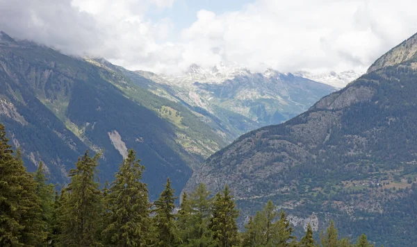 Typical Swiss Landscape South Country — Stock Photo, Image