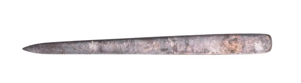 Старый Нож Писем Изолирован Белом Фоне — стоковое фото