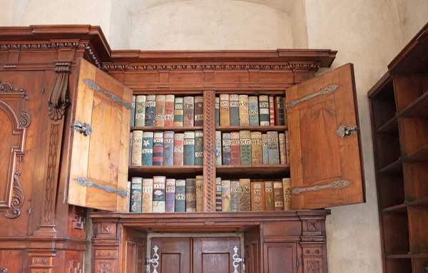 Prague Czech Republic July 2020 Very Old Books Vitus Cathedral — Stock Photo, Image