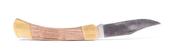 白を基調としたヴィンテージポケットナイフ — ストック写真