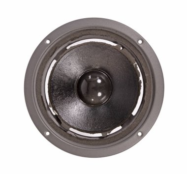 Bozuk ses hoparlörü, müzik çalma işi bitti, izole