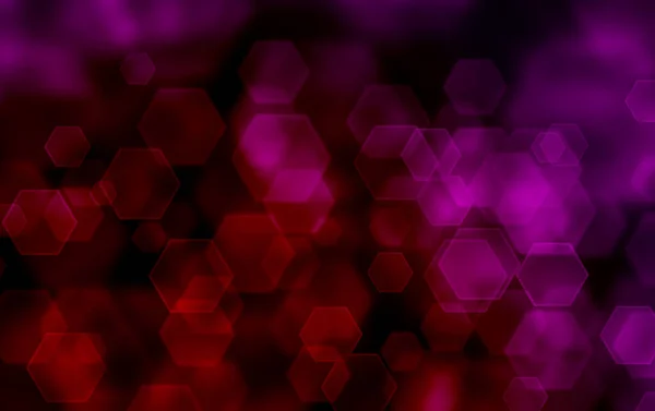 Abstract Romantic Colorful Bokeh Hexagons Background Dreamy Background — Stock Photo, Image