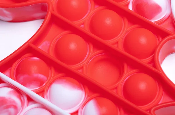 Push Blase Zappeln Sensorische Spielzeug Isoliert — Stockfoto