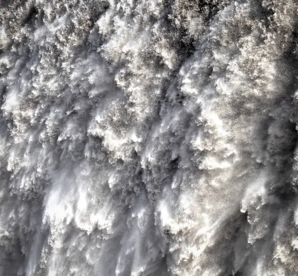 Dettifoss Ett Vattenfall Vatnajkull National Park Nordöstra Island Och Känd — Stockfoto