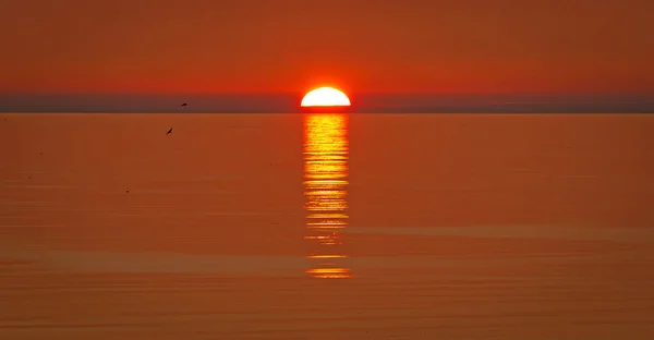 Soleil Levant Soleil Couchant Océan Atlantique Ensoleillé Islande — Photo