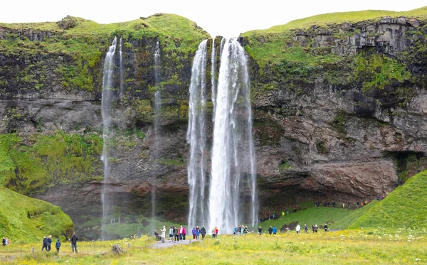 Dettifoss Ett Vattenfall Vatnajkull National Park Nordöstra Island Och Känd — Stockfoto