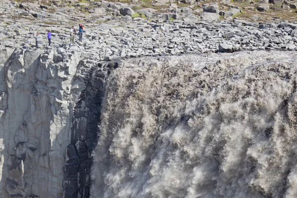 Dettifoss Waterfall Vatnajkull National Park Northeast Iceland Reputed Most Powerful — Stock Photo, Image