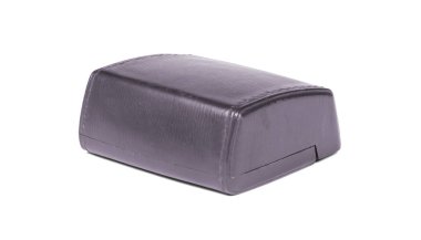 Beyaz arka planda izole edilmiş klasik mücevher kutusu