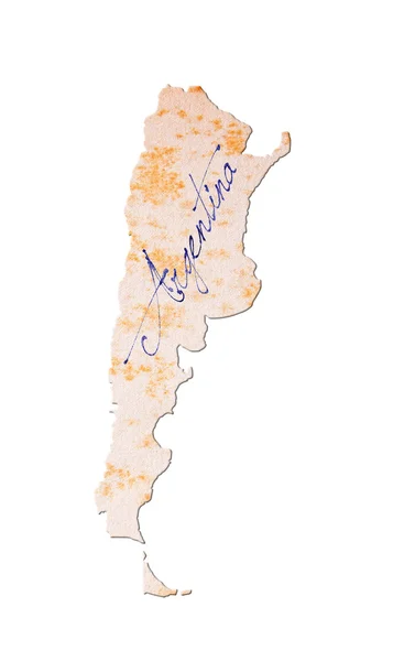 हस्तलिपि के साथ पुराना कागज - अर्जेंटीना — स्टॉक फ़ोटो, इमेज