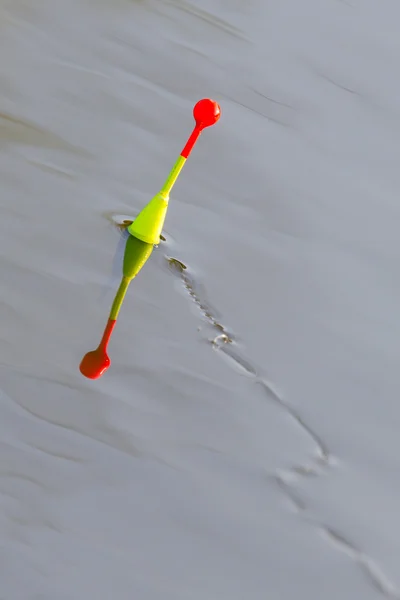 Fishing float floating — Stock Photo, Image