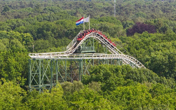 Bir rollercoaster göster — Stok fotoğraf