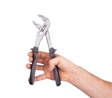 Çelik köstebek kulpları ile ayarlanabilir jaws çifti