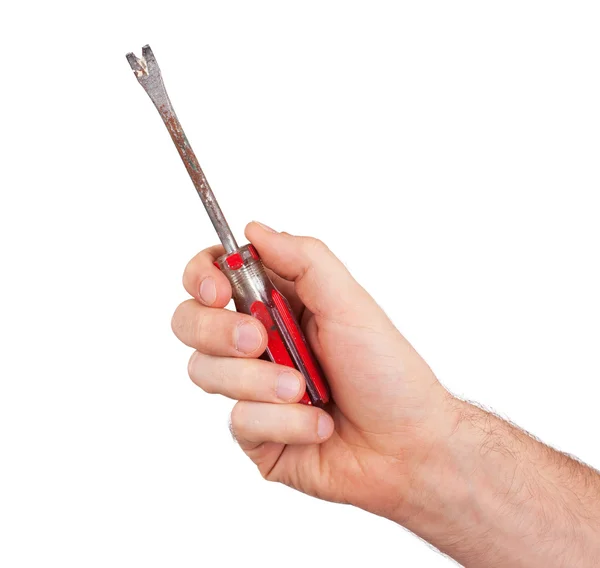 Nail puller isolated — Stock Photo, Image