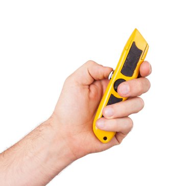 yeni bıçak izole