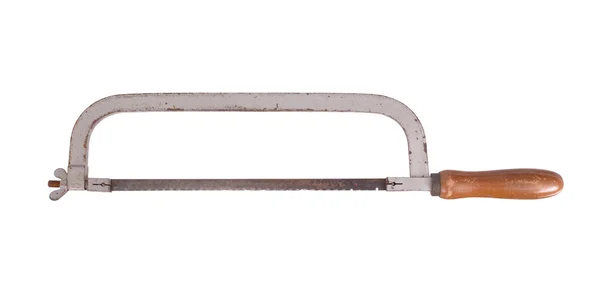 Old rusty hacksaw — Stock Photo, Image