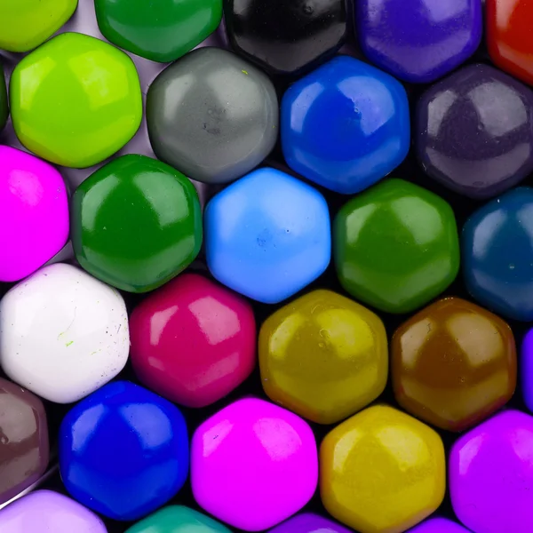 Muchos lápices de colores diferentes — Foto de Stock