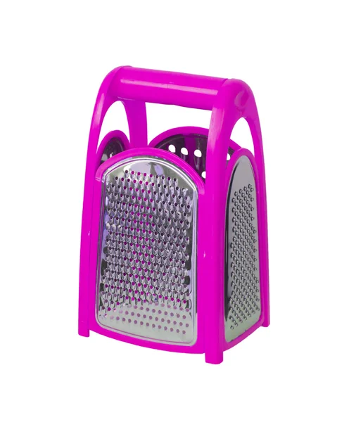 Pink plastic grater — Stock Photo, Image